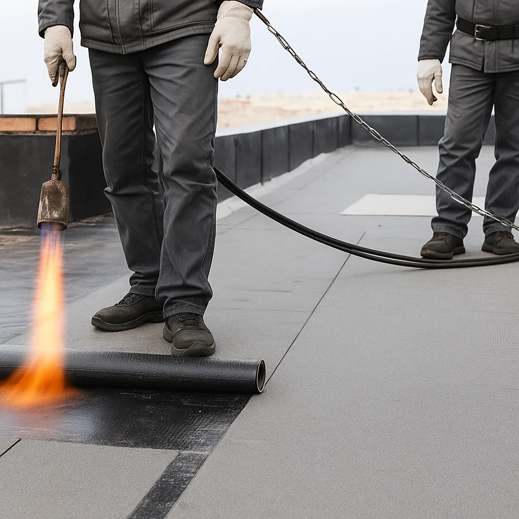 Procesul de aplicare hidroizolație terasă apartament Herăstrău