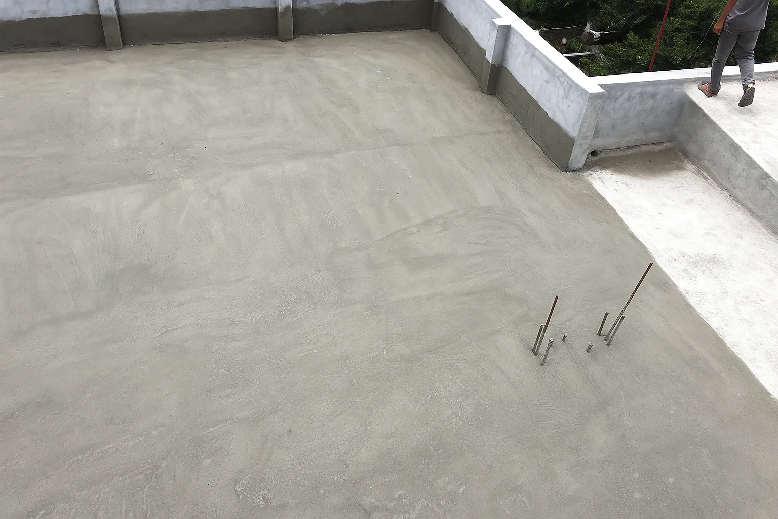 Terasă circulabilă renovată în Pipera după hidroizolație